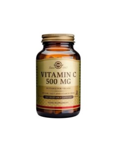 SOLGAR Vitamina C 500 mg 100 cápsulas vegetales