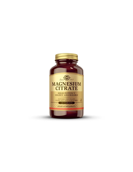 SOLGAR Citrato de Magnesio 120 comprimidos