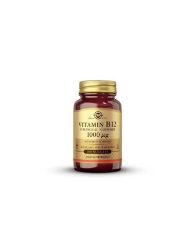 SOLGAR Vitamina B12 1000µg 100 comprimidos