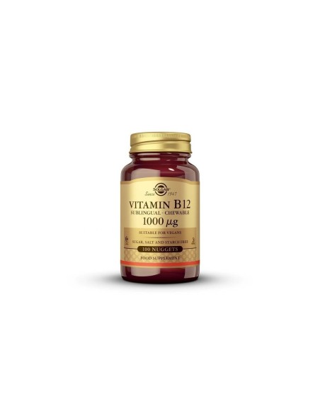 SOLGAR Vitamina B12 1000µg 100 comprimidos