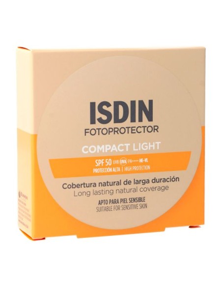 Fotoprotector Isdin Compact Light SPF50+ 10 gr