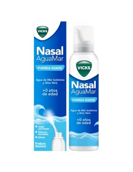 Vicks Nasal AguaMar Fuerza Suave 120 ml