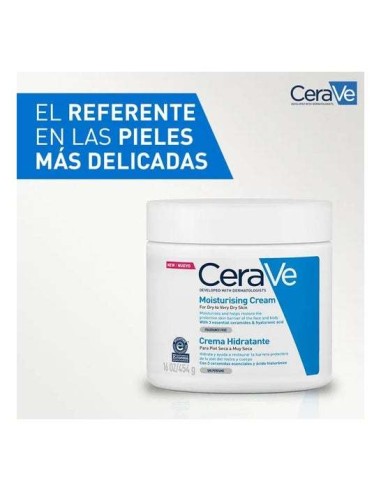 CeraVe® Crema Hidratante Piel Seca 454gr