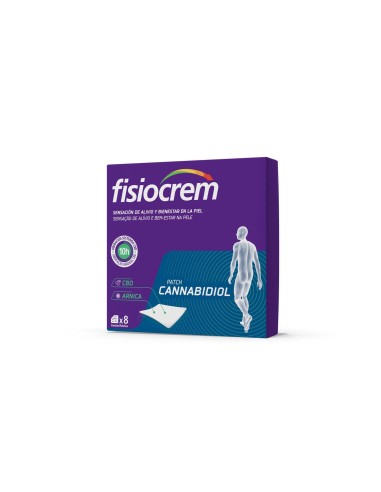 Fisiocrem Patch Cannabidiol 8 parches