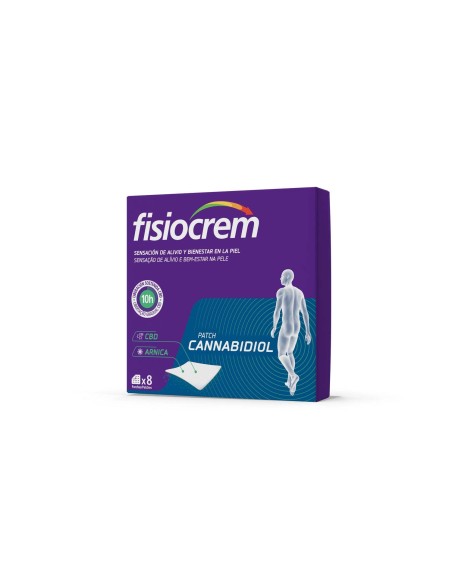 Fisiocrem Patch Cannabidiol 8 parches