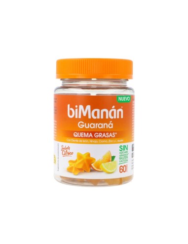 Bimanan Guaraná Quemagrasas Sabor Citrico 60...