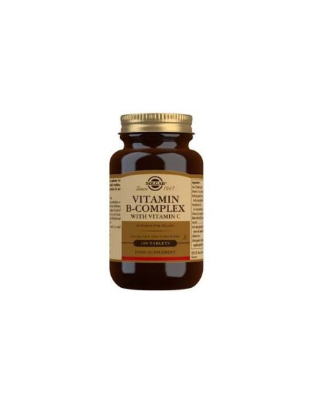Solgar Vitamina B-Complex con Vitamina C 100comp