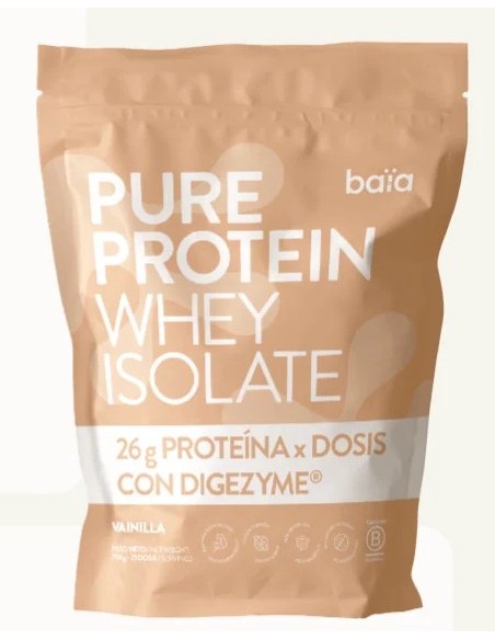 BAÏA PURE PROTEIN WHEY ISOLATE VAINILLA 750 Gr