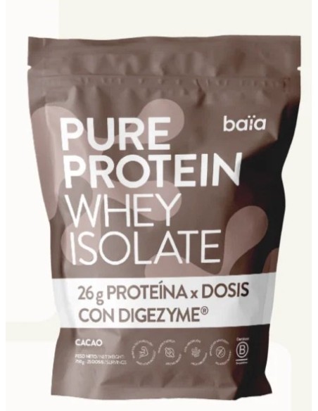 BAÏA PURE PROTEIN WHEY ISOLATE CHOCOLATE 750 Gr