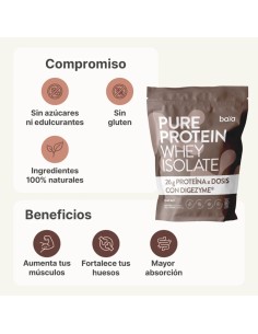 BAÏA PURE PROTEIN WHEY ISOLATE CHOCOLATE 750 Gr 2