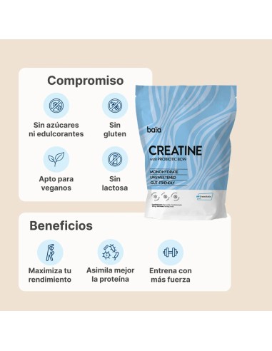 BAÏA CREATINE with PROBIOTIC BC99 210 GR