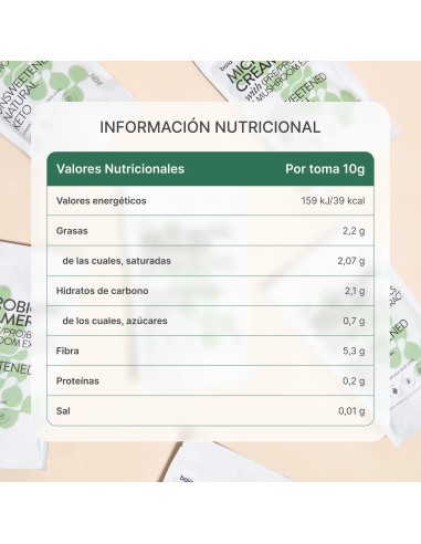 BAÏA MICROBIOTIC CREAMER WITH BIOTICS 300 GR