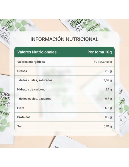 BAÏA MICROBIOTIC CREAMER WITH BIOTICS 300 GR