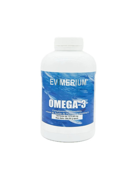 EVIMERIUM Omega 3 Aceite de Pescado Vit. E 150 Cápsulas