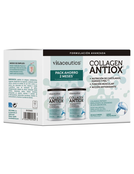 Vitaceutics Collagen Antiox Pack 2 x 405 gr