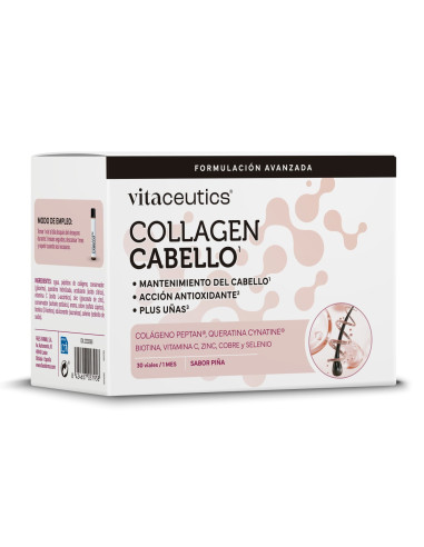 Vitaceutics Collagen Cabello 30 viales