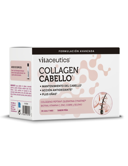 Vitaceutics Collagen Cabello 30 viales