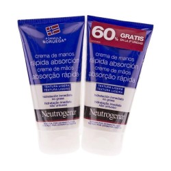 Neutrogena Duplo Crema de Manos Rápida Absorción 75+75 ml