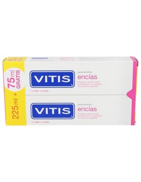 Vitis Duplo Pasta Dental Encias 150+150 ml