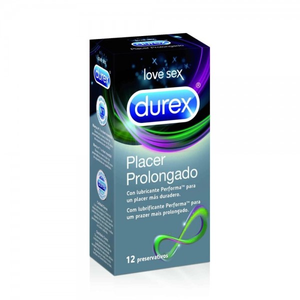 Durex Placer prolongado 12 Preservativos